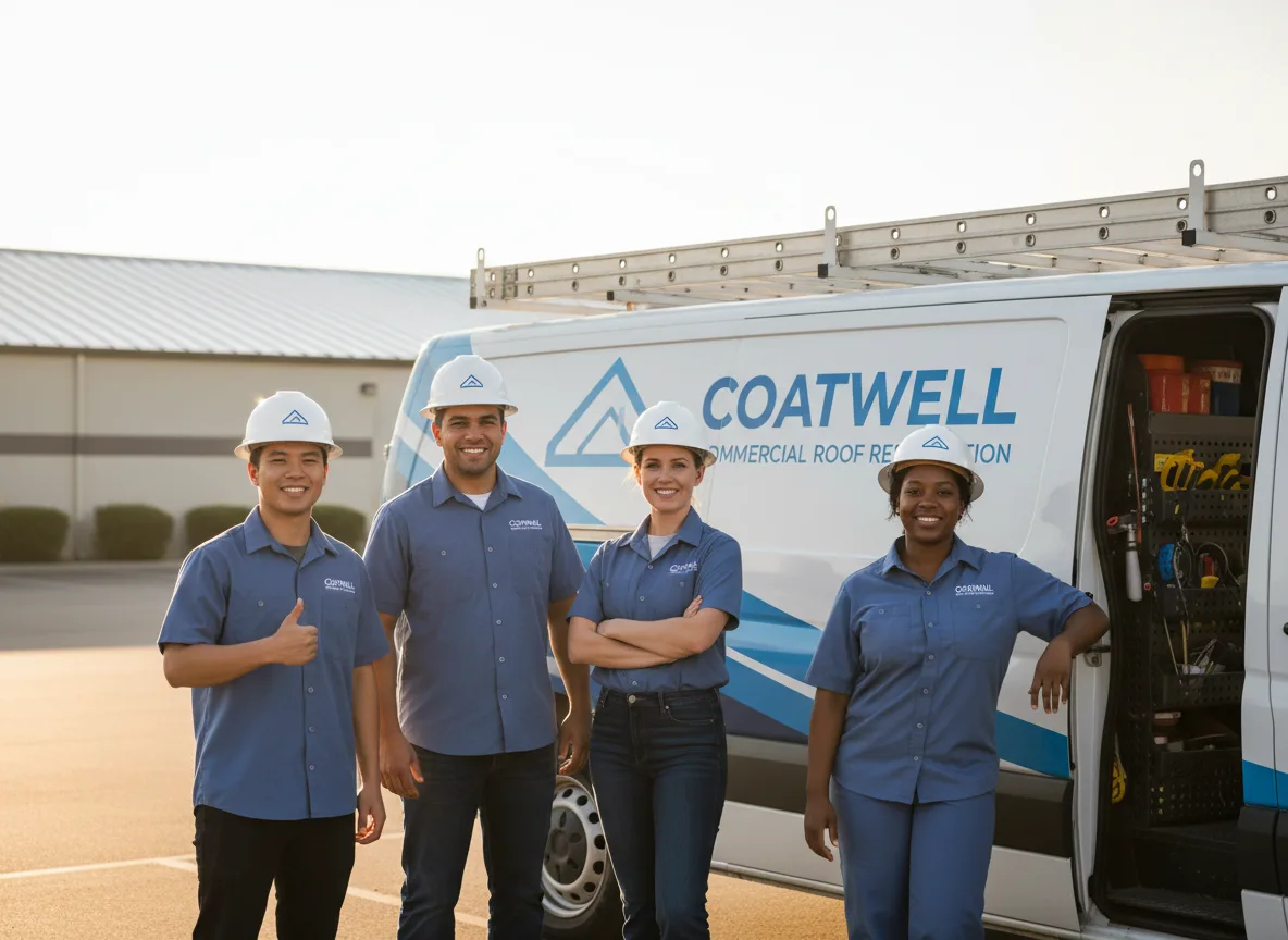 Commercial roof coating company in Columbus, KS